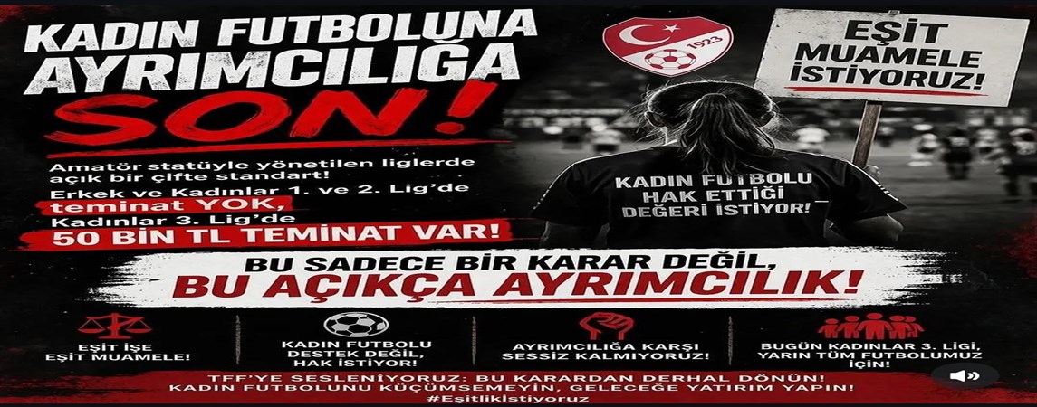 KADINLAR 3. LİGİ'NDE YENİ DÖNEM ŞOKU!